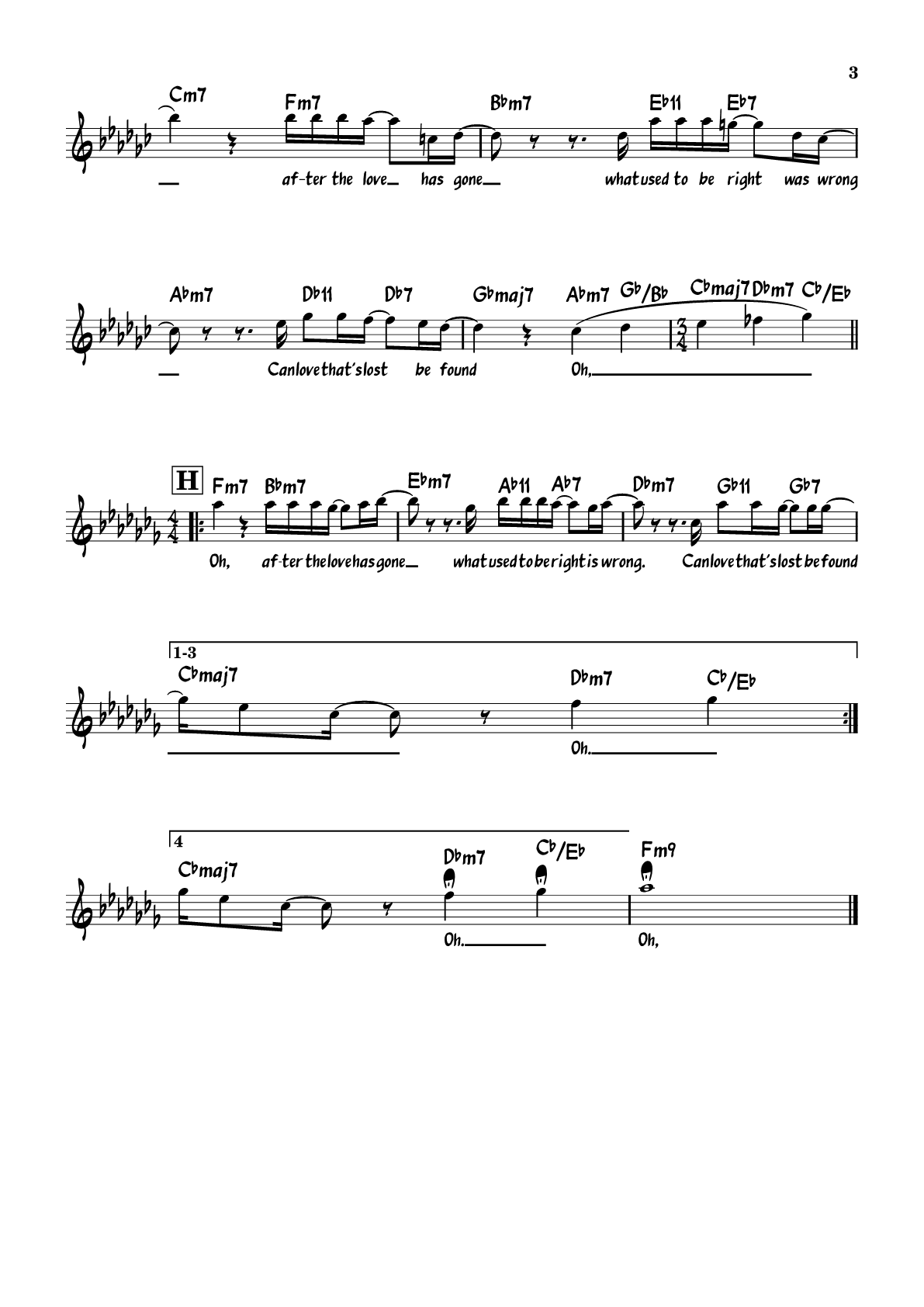 Sheet Music